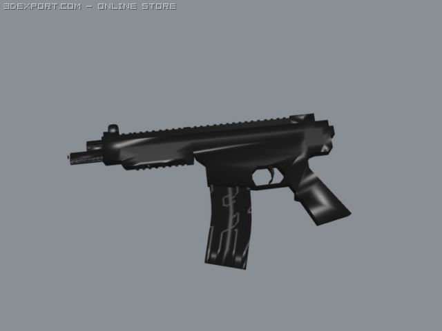 submachine 3D मॉडल .c4d .max .obj .3ds .fbx .stl .blend 