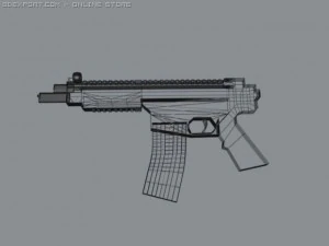 submachine 3D Model
