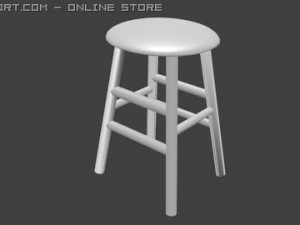 stool Model 3D