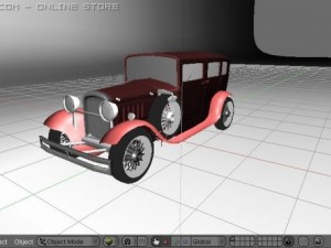 classic car Model 3D