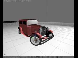 classic car Model 3D
