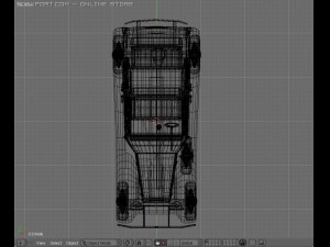 classic car Model 3D