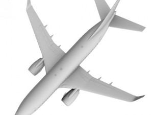 turkish airlines boeing 737700w 3D-Modell