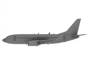 turkish airlines boeing 737700w 3D Model