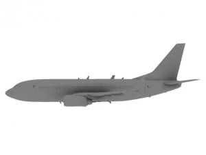 turkish airlines boeing 737700w 3D Model