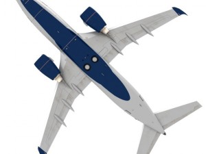 delta airlines boeing 737700w Modèle 3D