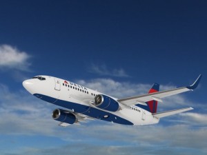 delta airlines boeing 737700w Modèle 3D