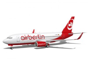 airberlin boeing 737700w Modelo 3D