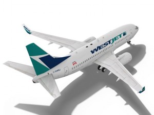 westjet boeing 737700w 3D Model