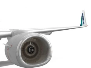 westjet boeing 737700w 3D Model