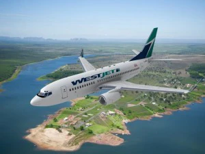 westjet boeing 737700w 3D Model