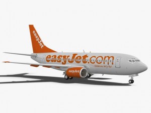 easyjet boeing 737700 3D Модель