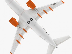 easyjet boeing 737700 3D Модель