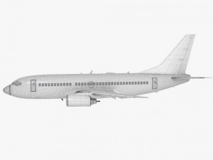 easyjet boeing 737700 3D Модель