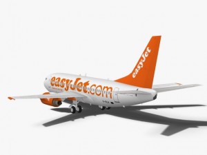 easyjet boeing 737700 3D Модель