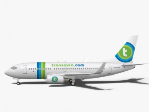 transavia boeing 737700w 3D Model