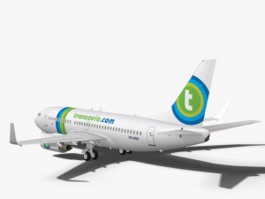 transavia boeing 737700w 3D Model