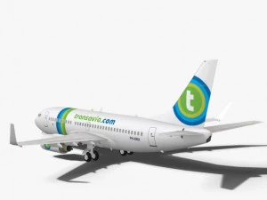 transavia boeing 737700w 3D Model