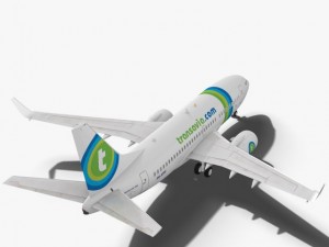 transavia boeing 737700w 3D Model
