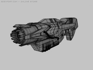 plasma rifle 3D Model