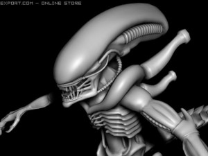alien 3D Модель