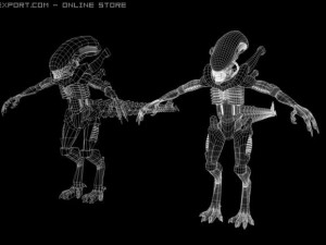 alien Modello 3D