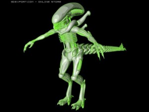 alien Modello 3D