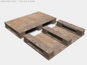 піддон руйнується 3D Модель