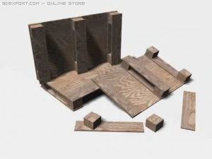 pallet destructable 3D Model