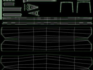 canoe 3D-Modell