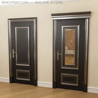 palladio door 3D Model .c4d .max .obj .3ds .fbx .stl .blend 
