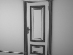 palladio door Modelo 3D
