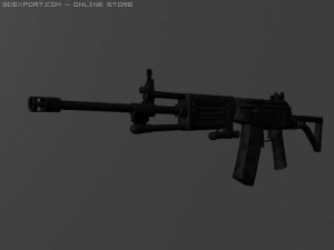 ak47 Model 3D