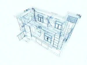 post apocalyptic build 3D Model