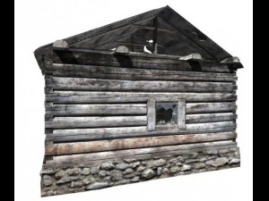 wooden house 3D Model