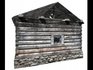wooden house 3D Model