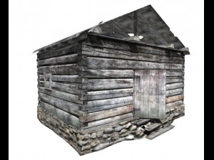 wooden house 3D Model