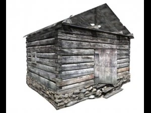 wooden house 3D Model