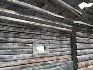 wooden house 3D Model