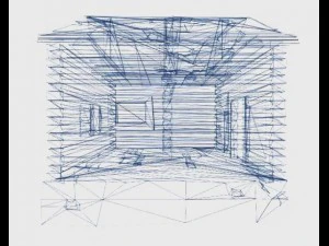 wooden house 3D Model