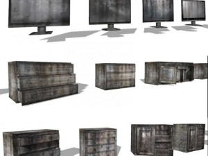 home furniture 3D मॉडल