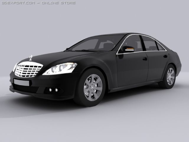 mercedesbenz sclass Modelo 3D .c4d .max .obj .3ds .fbx .stl .blend 
