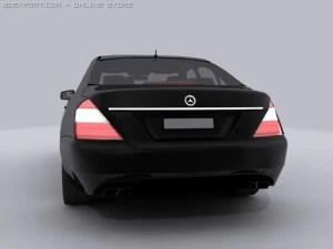mercedesbenz sclass 3D Model