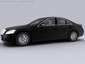 mercedesbenz sclass Modelo 3D