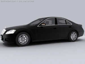 mercedesbenz sclass 3D Model