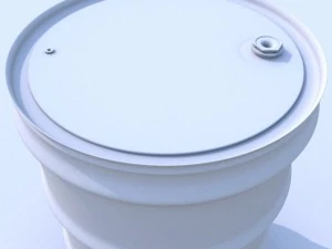 55 gallon drum barrel 3D Model