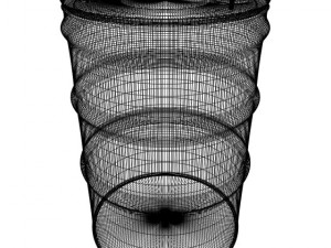 55 gallon drum barrel 3D Модель
