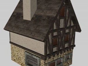 medieval house 3D Model