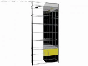 vetrina Modello 3D