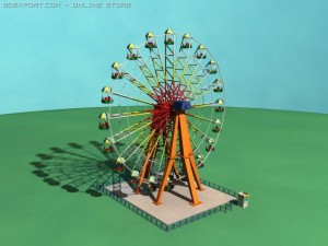 ferris wheel 3D Model